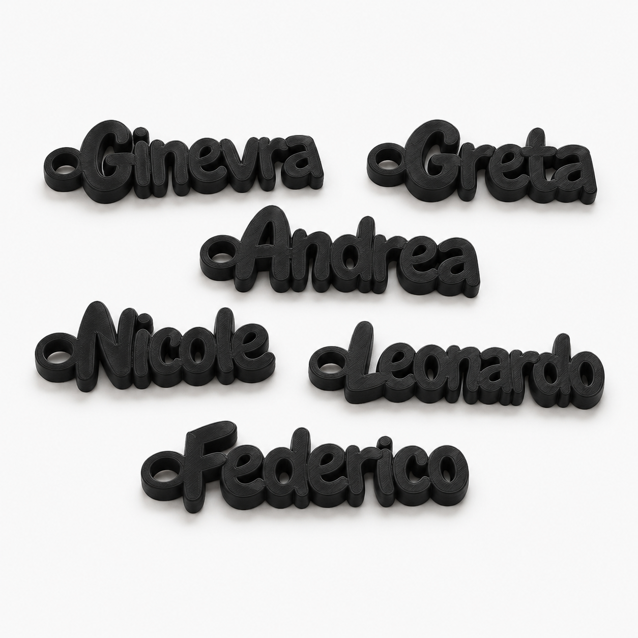 Customizable Name keychain